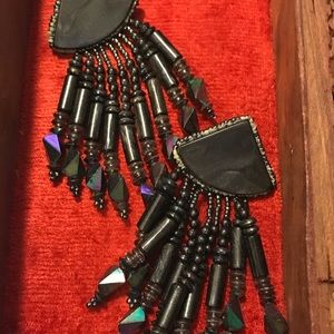 Vintage earrings from Wet Seal